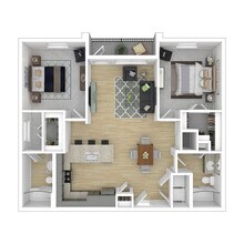 B1 - Prosper 1439 floor plan